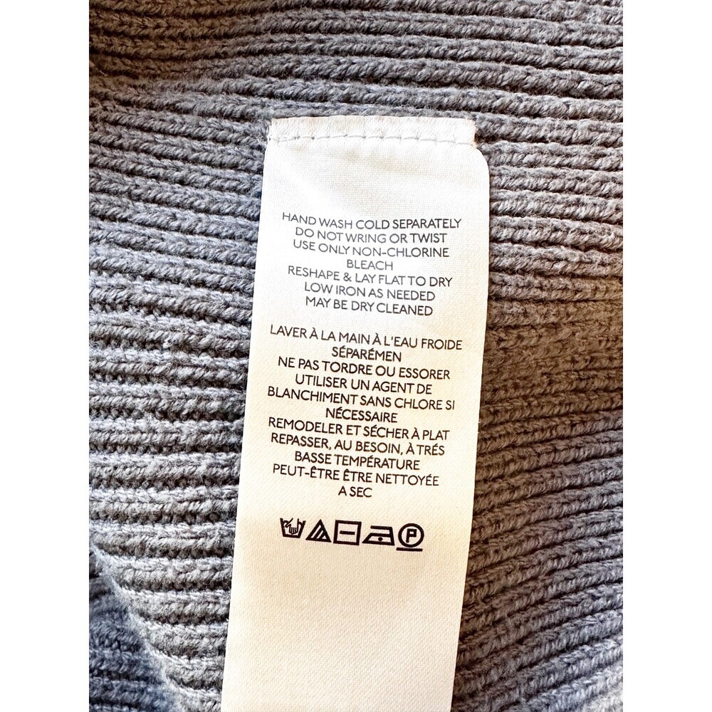 FREE PEOPLE Easy Street Crop Pullover Women's XS Gray Sweater Oversized Slouchy - Picture 13 of 14
